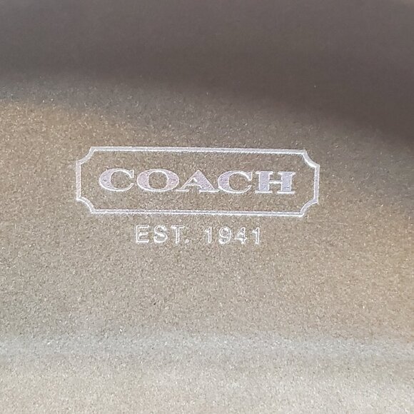 Coach Sunglasses/Eye Glasses case - Picture 1 of 4